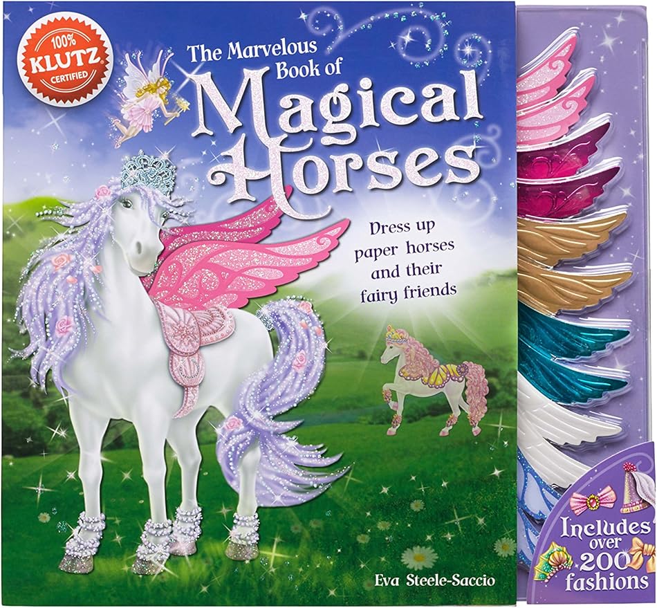 Klutz Marvelous Book of Magical Horses Activities Scholastic [SK]