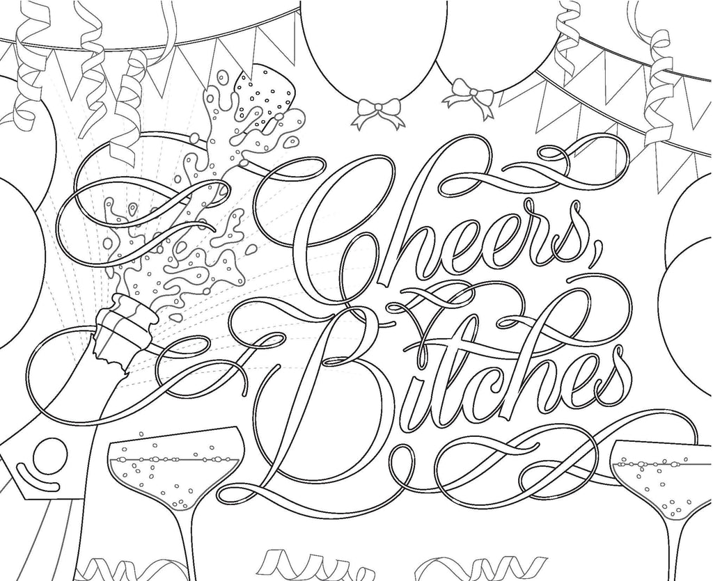 Fucking Awesome Coloring Book Activities Chronicle Books [SK]