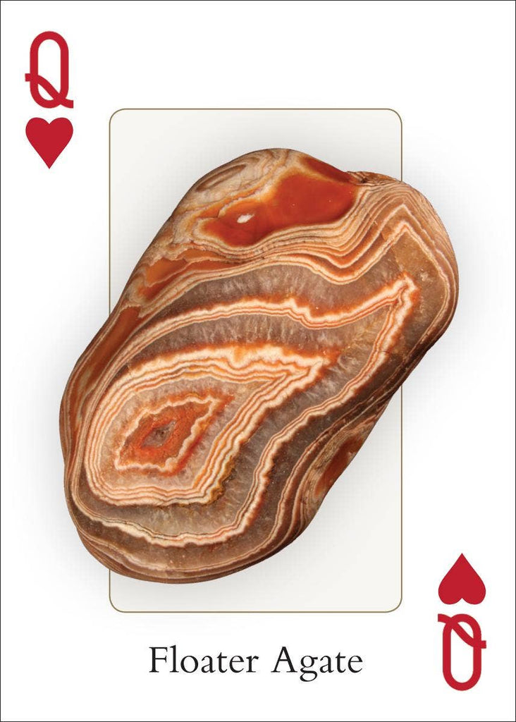 Agates of Lake Superior Playing Cards Traditional Games AdventureKEEN [SK]