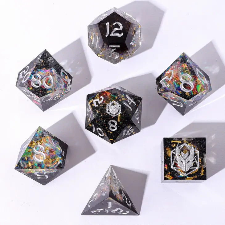 Captured Magic Universe Dust RPG Dice Set Dice Sets & Singles hymgho [SK]   