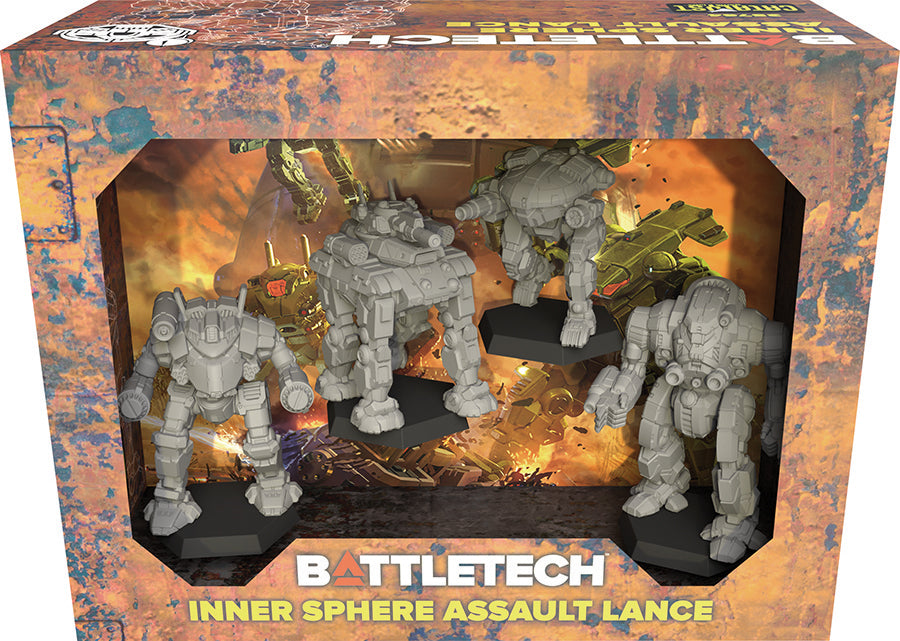 BattleTech Inner Sphere Assault Lance Minis - Misc Catalyst Game Labs [SK]