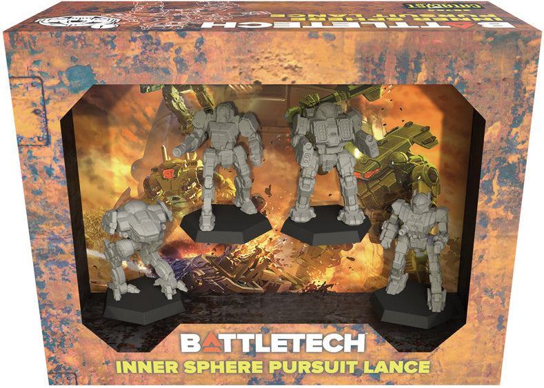 BattleTech Inner Sphere Pursuit Lance Minis - Misc Catalyst Game Labs [SK]