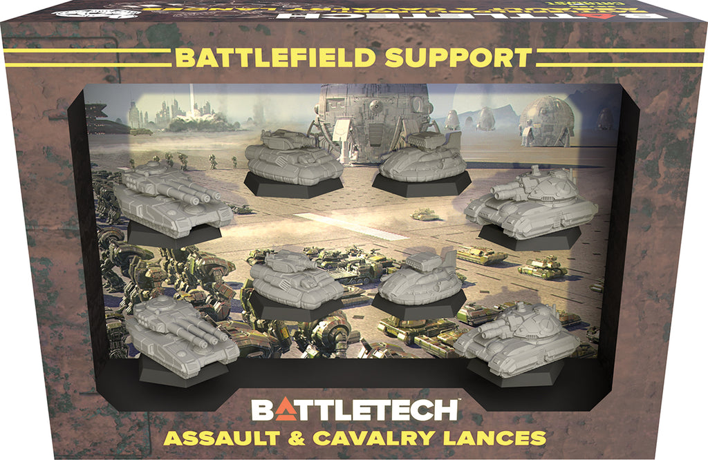 BattleTech Battlefield Support Assault & Cavalry Lances Minis - Misc Catalyst Game Labs [SK]