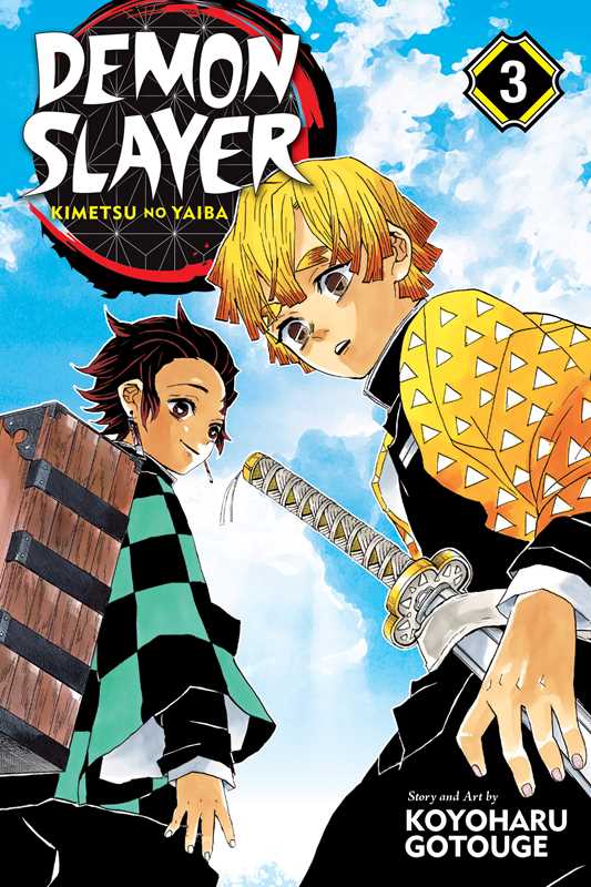 Demon Slayer: Kimetsu no Yaiba, Vol. 3 by Koyoharu Gotouge Manga Simon & Schuster [SK]