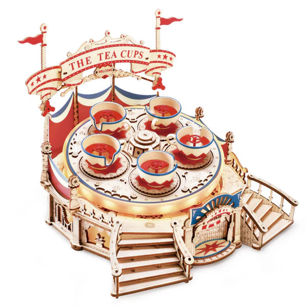 ROKR Tilt-A-Whirl Music Box Activities Robotime [SK]