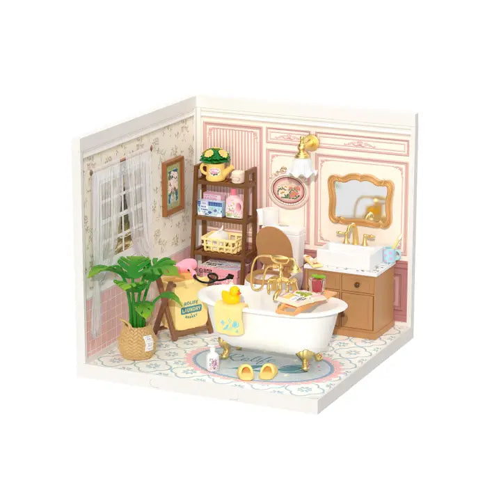 Rolife Miniature House Kit: Pop Bubble Bathroom Activities Robotime [SK]