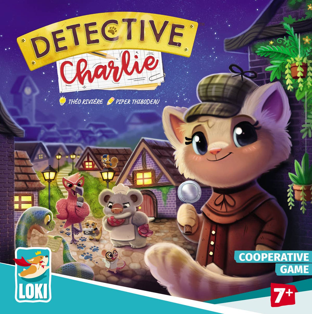 Detective Charlie Board Games Continuum Games [SK]