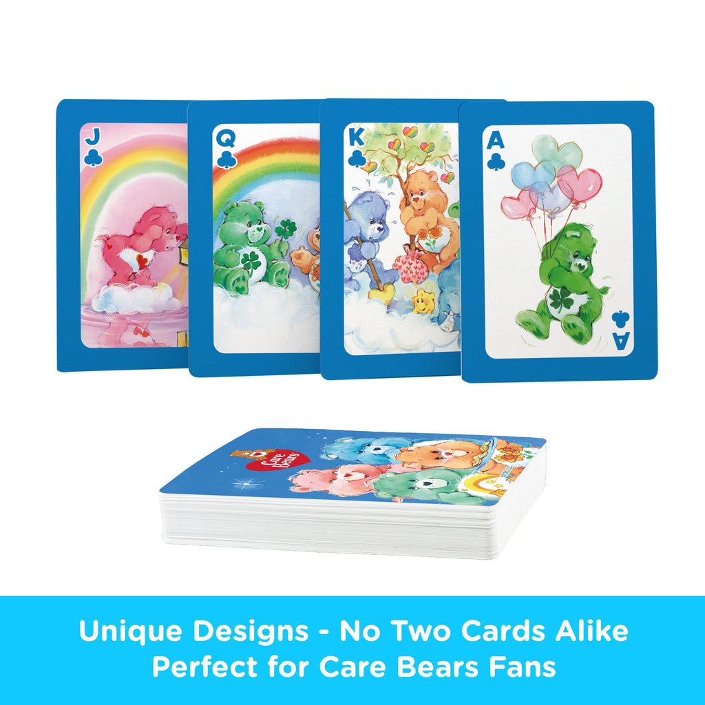 Care Bears Playing Cards Traditional Games AQUARIUS, GAMAGO, ICUP, & ROCK SAWS by NMR Brands [SK]   
