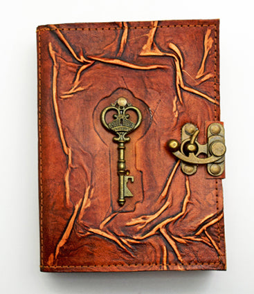 Embossed Leather Key Journal Giftware Fantasy Gifts [SK]   
