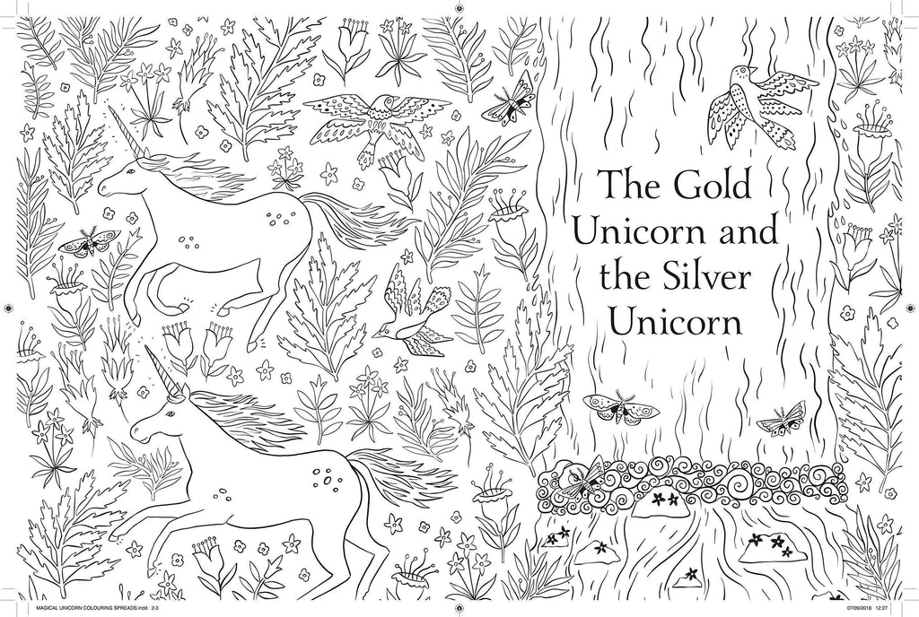 Magical Unicorn Society Official Coloring Book Activities Hachette Book Group [SK]