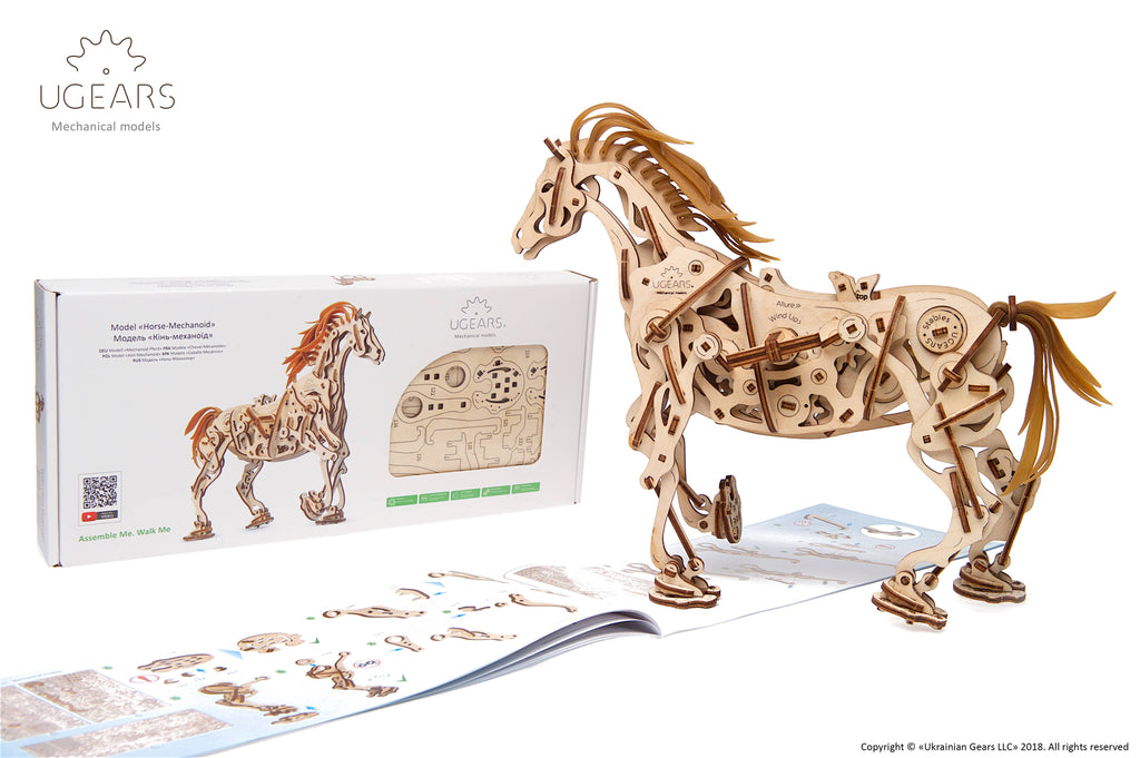 UGears Horse-Mechanoid Activities Ukidz LLC [SK]   