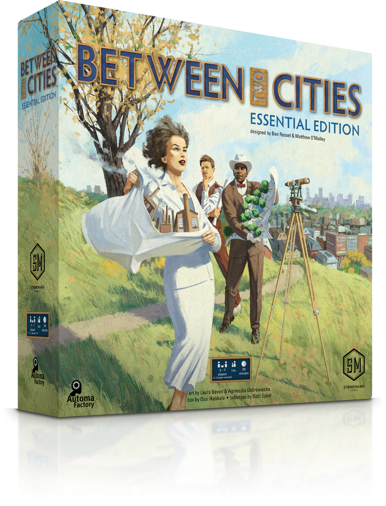 Between Two Cities Essential Edition Board Games Stonemaier Games [SK]   