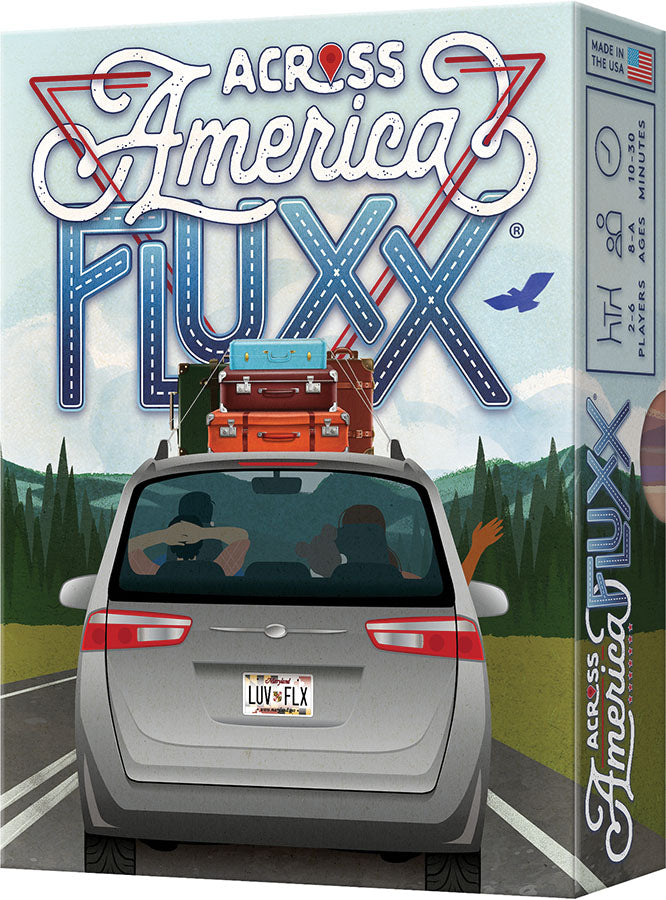 Across America Fluxx Card Games Looney Labs [SK]   
