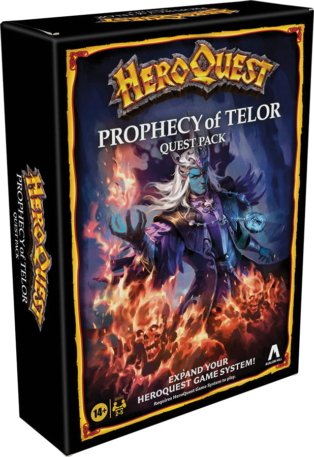 Heroquest: Prophecy of Telor Quest Pack Board Games Avalon Hill [SK]