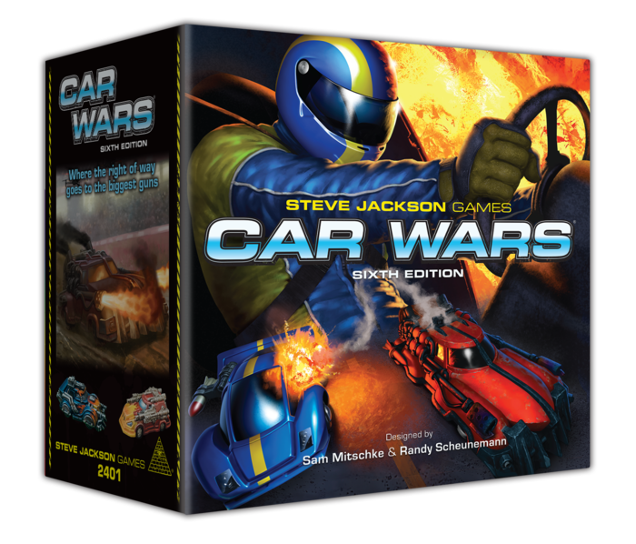 Car Wars Core Set Board Games Steve Jackson Games [SK]