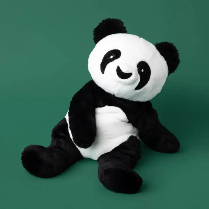 Hugimals Weighted Stuffed Animal Bowie the Panda Plush Hugimals World [SK]
