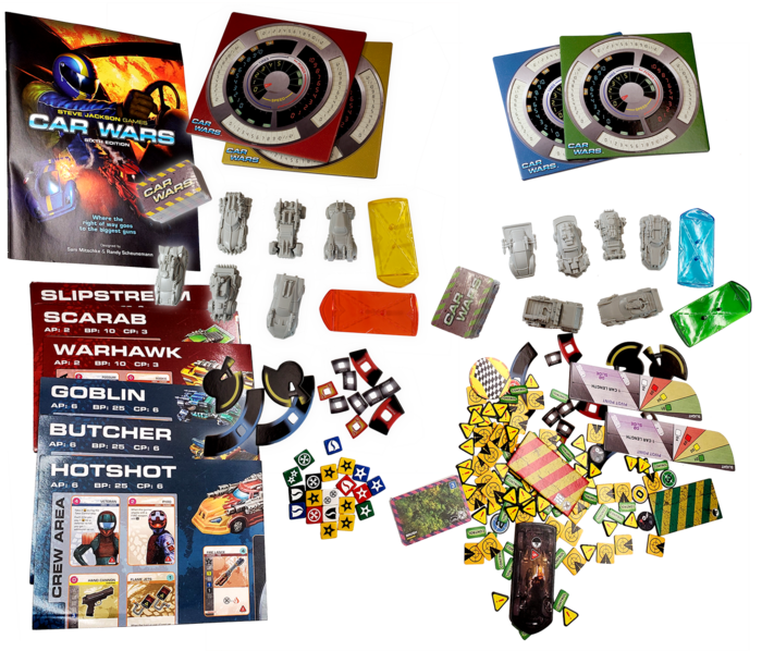 Car Wars Core Set Board Games Steve Jackson Games [SK]