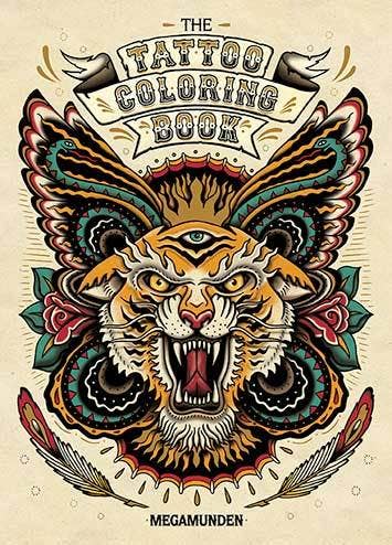 The Tattoo Coloring Book Activities Chronicle Books [SK]