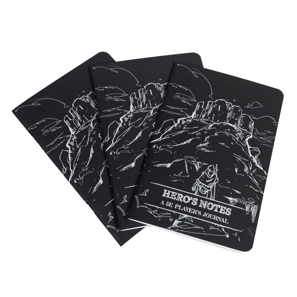 1985 Games Hero Journal Set Game Accessory 1985 Games [SK] Black