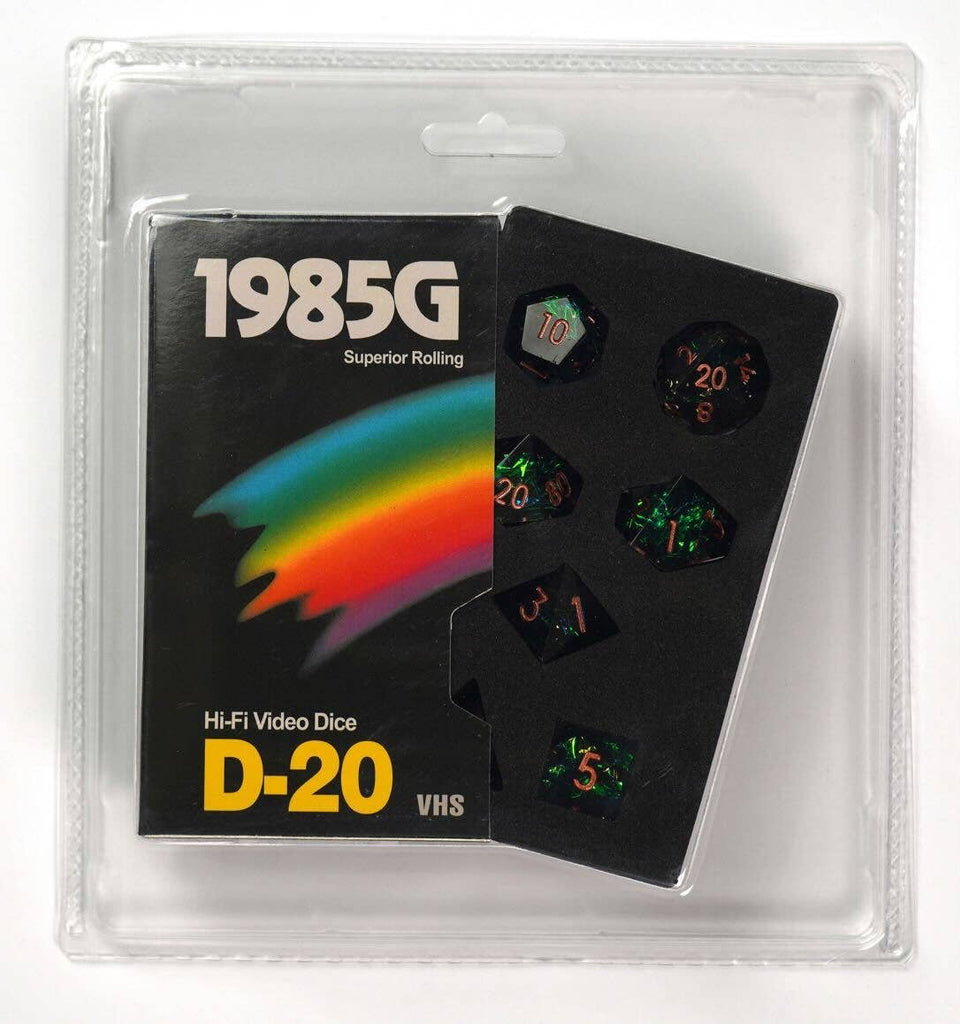 VHS Dice Starstorm RPG Dice Set Dice Sets & Singles 1985 Games [SK]