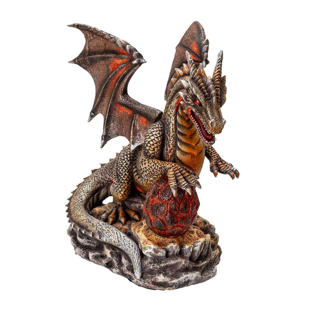 Fire Dragon with LED Egg Giftware PACIFIC GIFTWARE [SK]