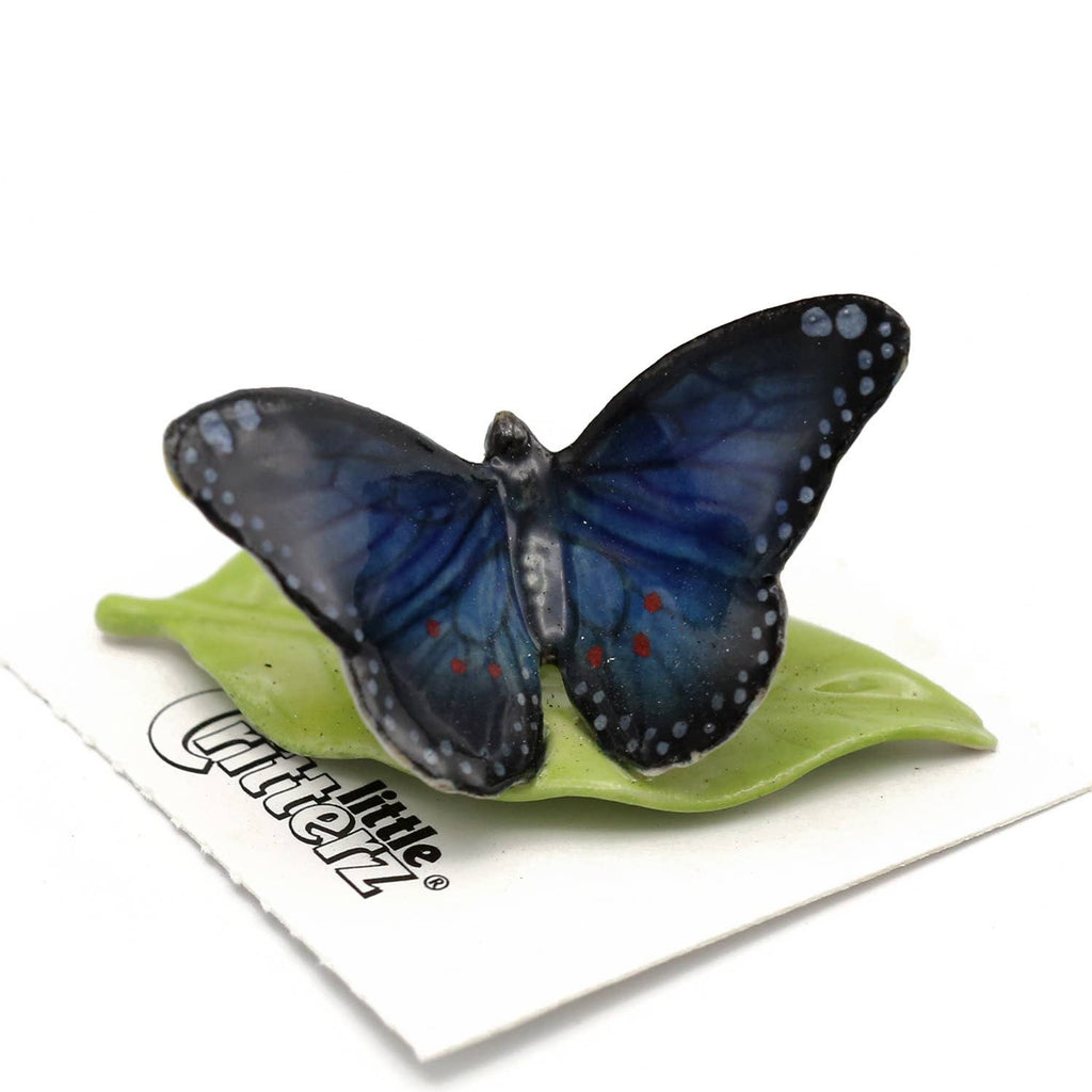 Little Critterz Venus Blue Morpho Butterfly Porcelain Miniature Giftware Little Critterz [SK]
