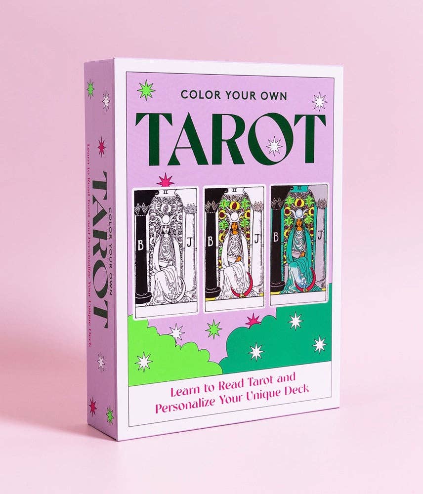 Color Your Own Tarot Tarot Chronicle Books [SK]
