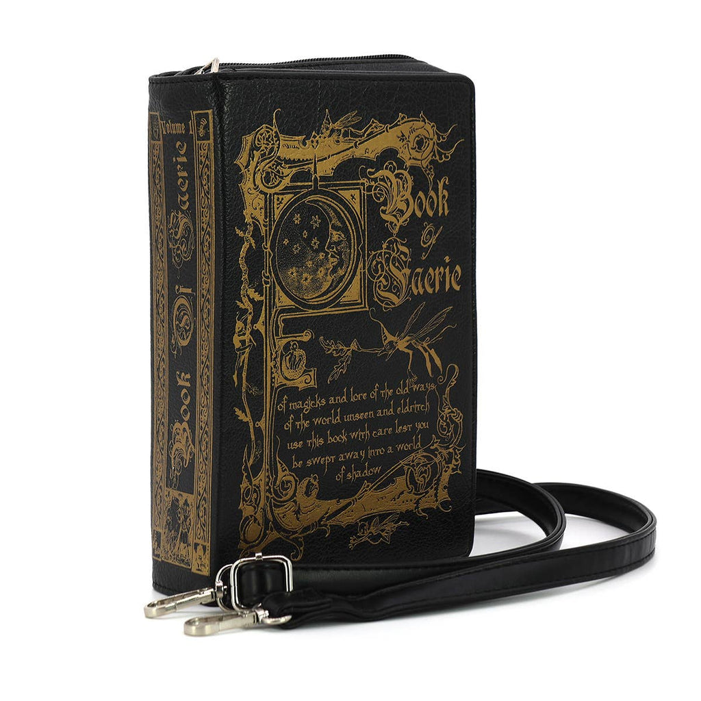 Book of Fairies Clutch Bag Giftware COMECO INC [SK] Black