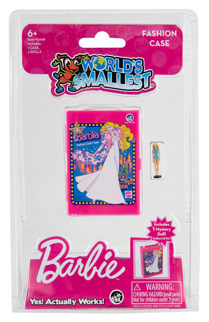 World's Smallest Barbie Fashion Case Novelty Super Impulse [SK]   