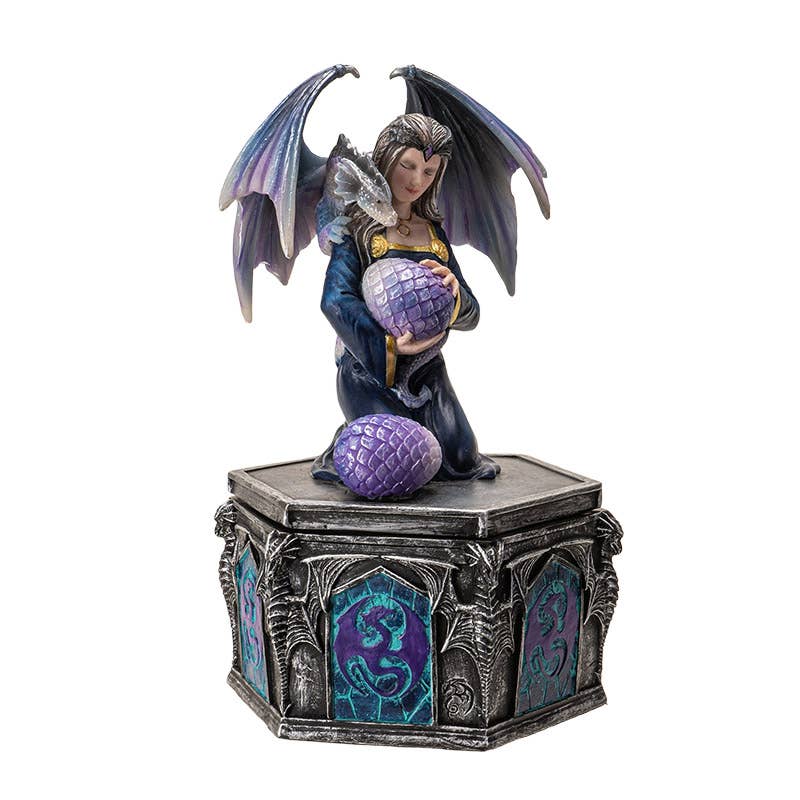 Anne Stokes Dragon Friendship Spring Box Giftware PACIFIC GIFTWARE [SK]
