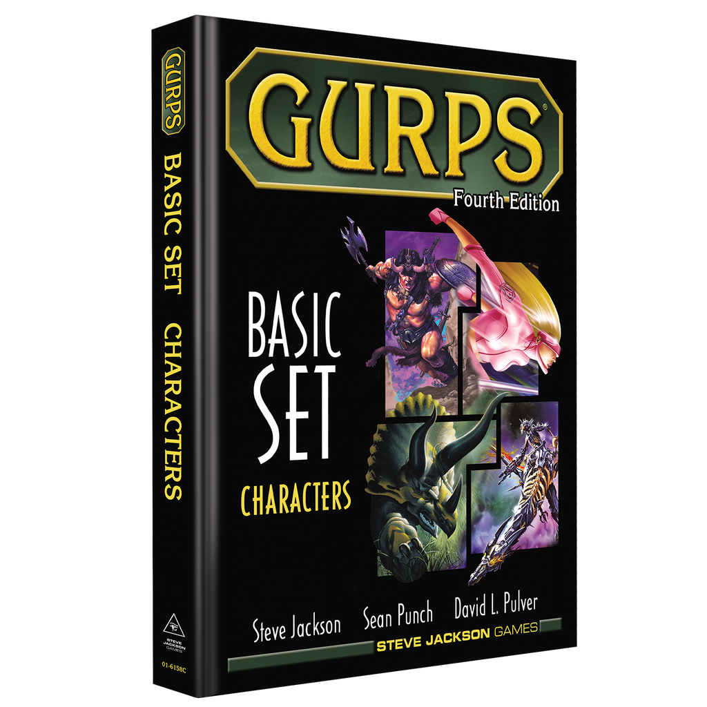 GURPS Basic Set: Characters RPGs - Misc Steve Jackson Games [SK]