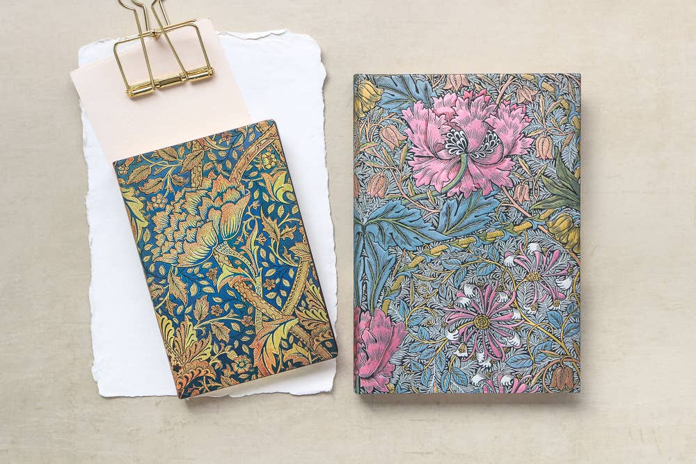 Paperblanks Morris Pink Honeysuckle Hardcover Novelty Chronicle Books [SK]