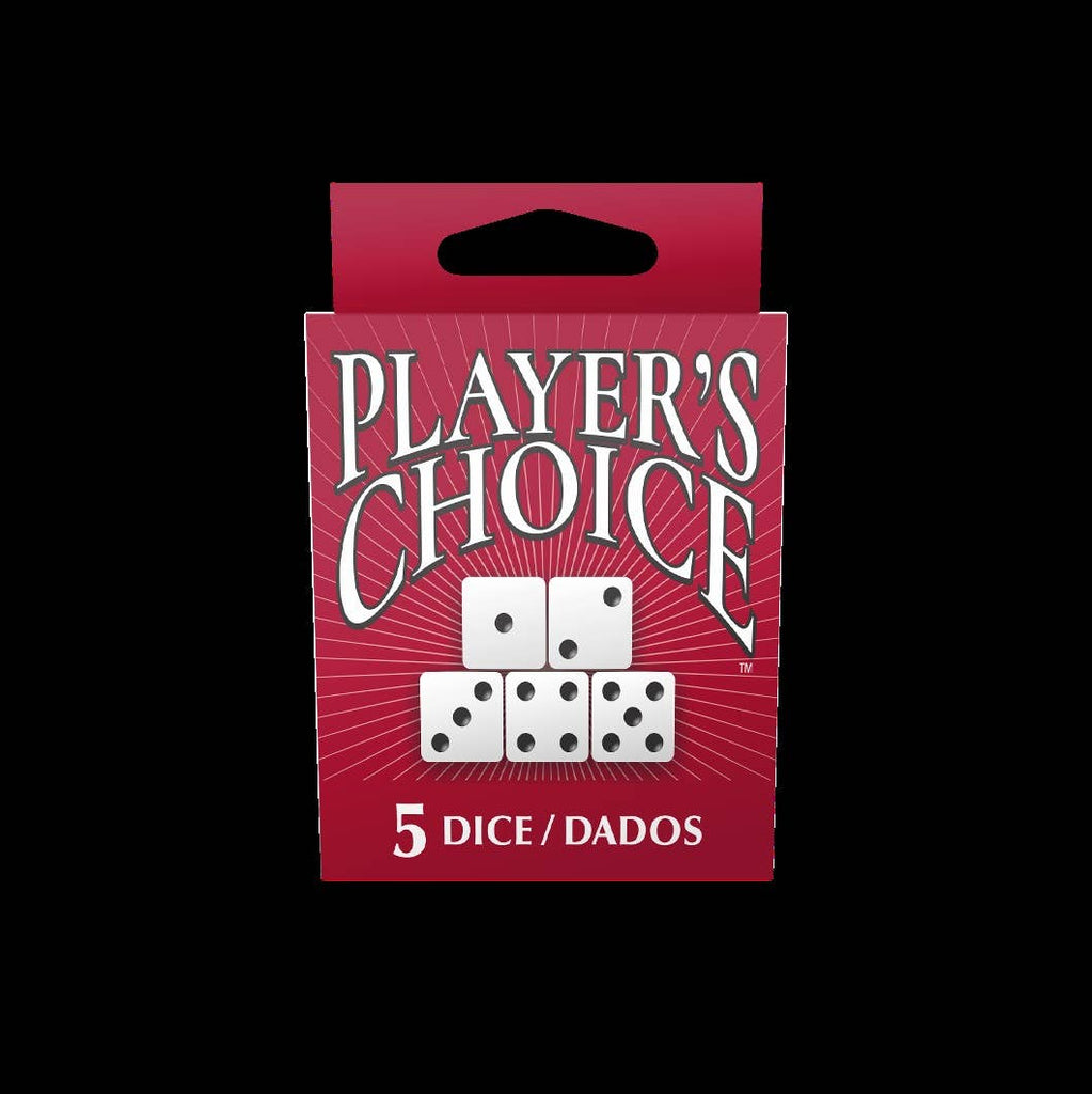 Player's Choice 6-sided Dice Set Traditional Games Best Value Products [SK]
