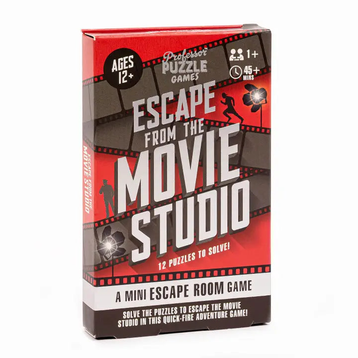 Escape from the Movie Studio Mini Card Games Professor Puzzle [SK]