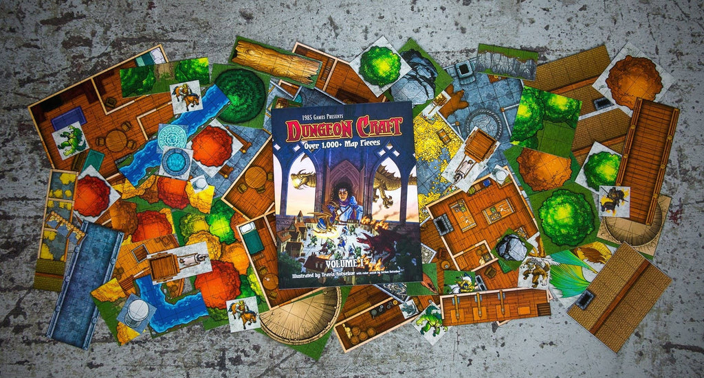 Dungeon Craft: Volume 1 Game Accessory 1985 Games [SK]