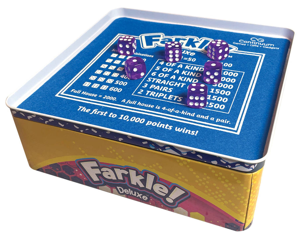 Farkle Deluxe Set Dice Games Continuum Games [SK]