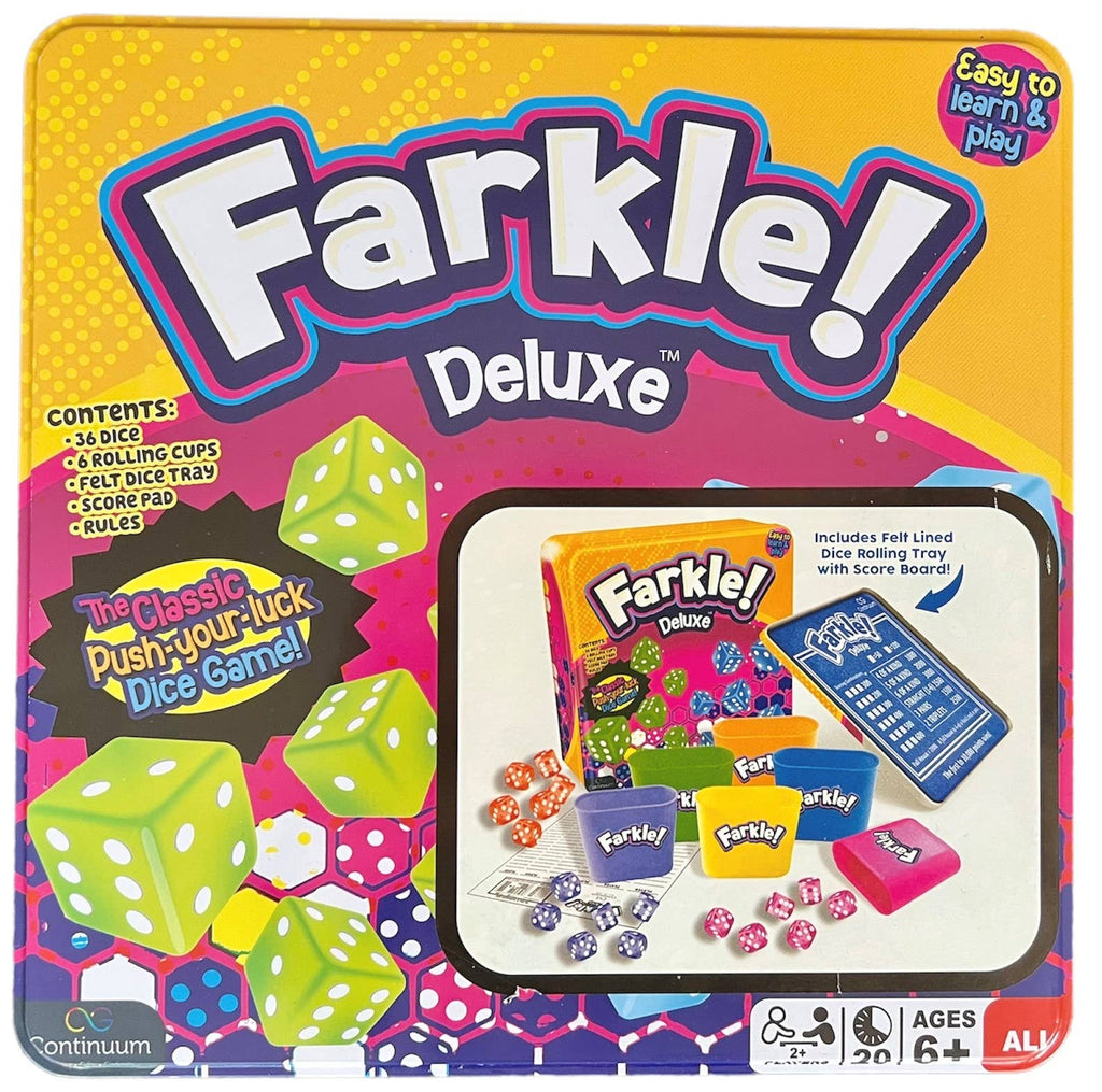 Farkle Deluxe Set Dice Games Continuum Games [SK]