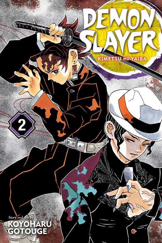 Demon Slayer: Kimetsu no Yaiba, Vol. 2 by Koyoharu Gotouge Manga Simon & Schuster [SK]