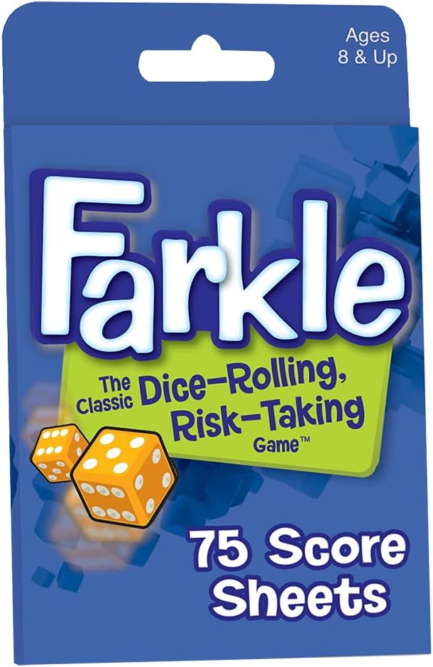 Farkle Scorepad Game Accessory Play Monster [SK]