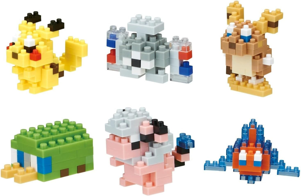 Nanoblock Pokemon Electric Type Set 1 Activities Pokemon [SK]