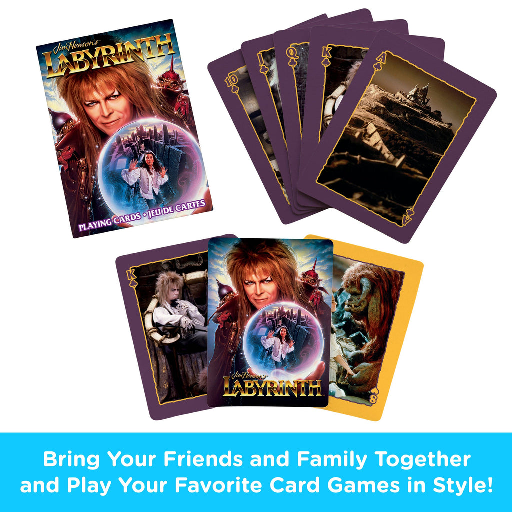 Labyrinth Playing Cards Traditional Games AQUARIUS, GAMAGO, ICUP, & ROCK SAWS by NMR Brands [SK]   