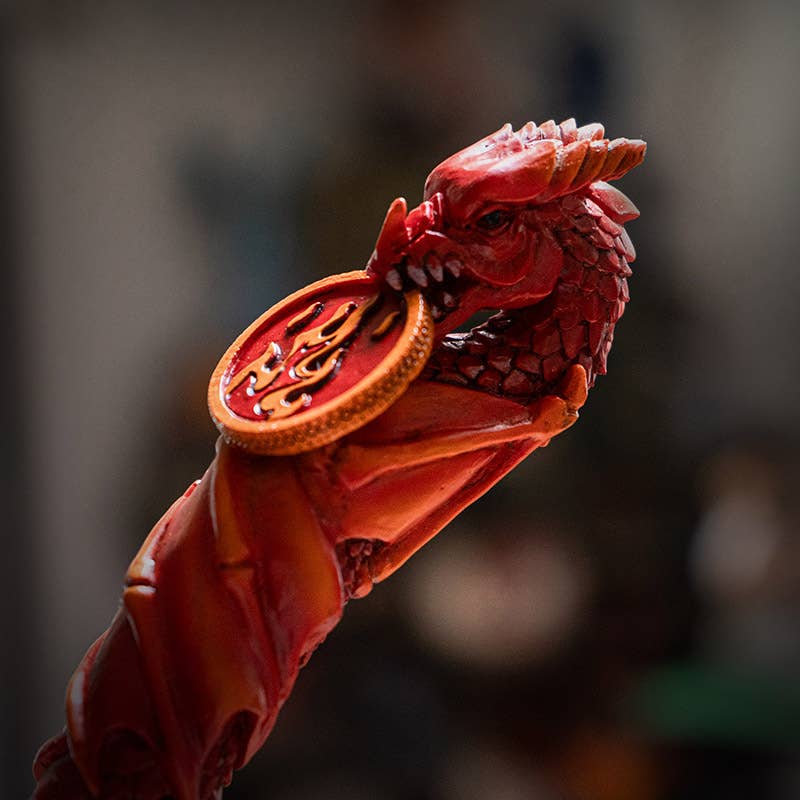 Fire Dragon Wand Giftware PACIFIC GIFTWARE [SK]