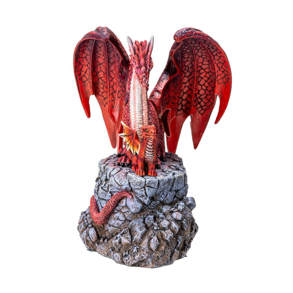 Fire Dragon with Hatchling Giftware PACIFIC GIFTWARE [SK]