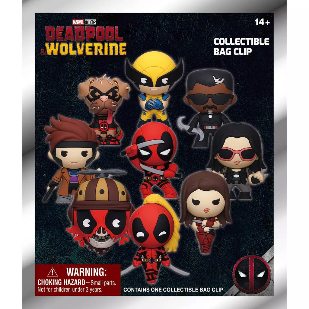 Deadpool Wolverine Bag Clip Novelty Monogram International [SK]