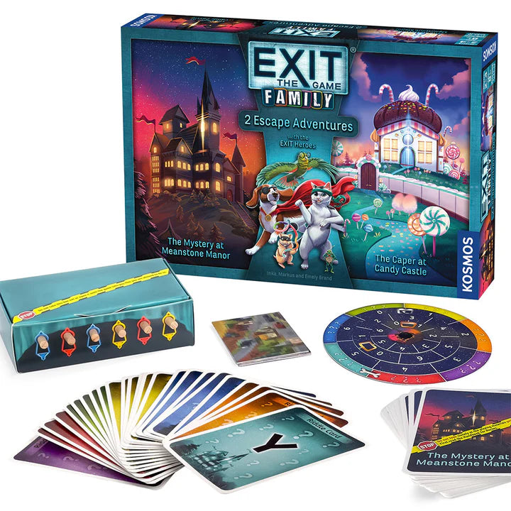 EXIT: Family 2 Escape Adventures Card Games Thames & Kosmos [SK]