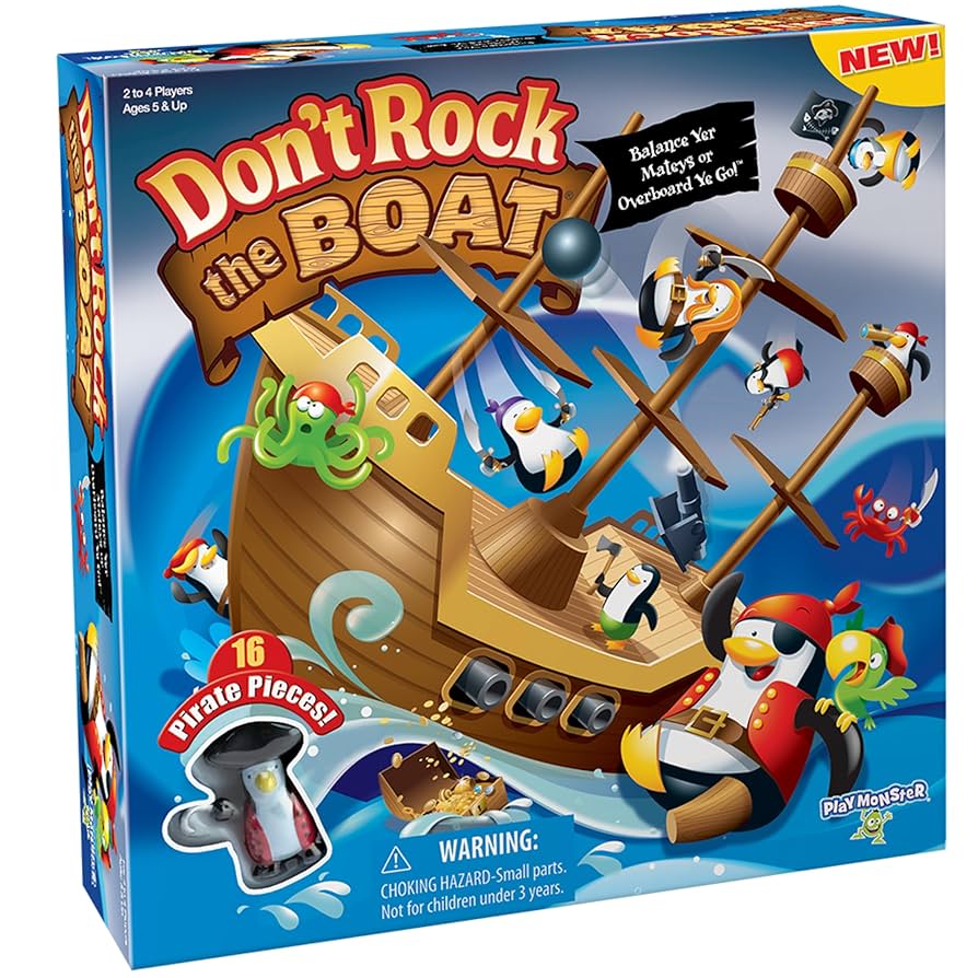Don't Rock The Boat Board Games Play Monster [SK]