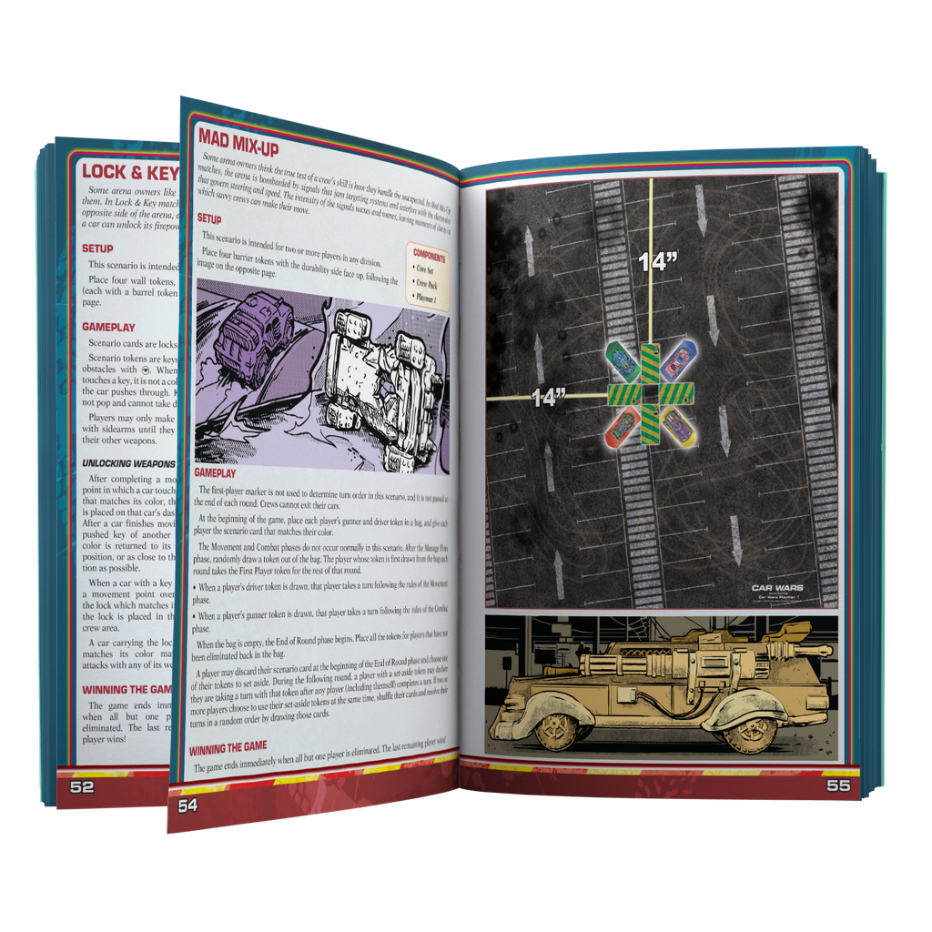 Car Wars Companion Board Games Steve Jackson Games [SK]