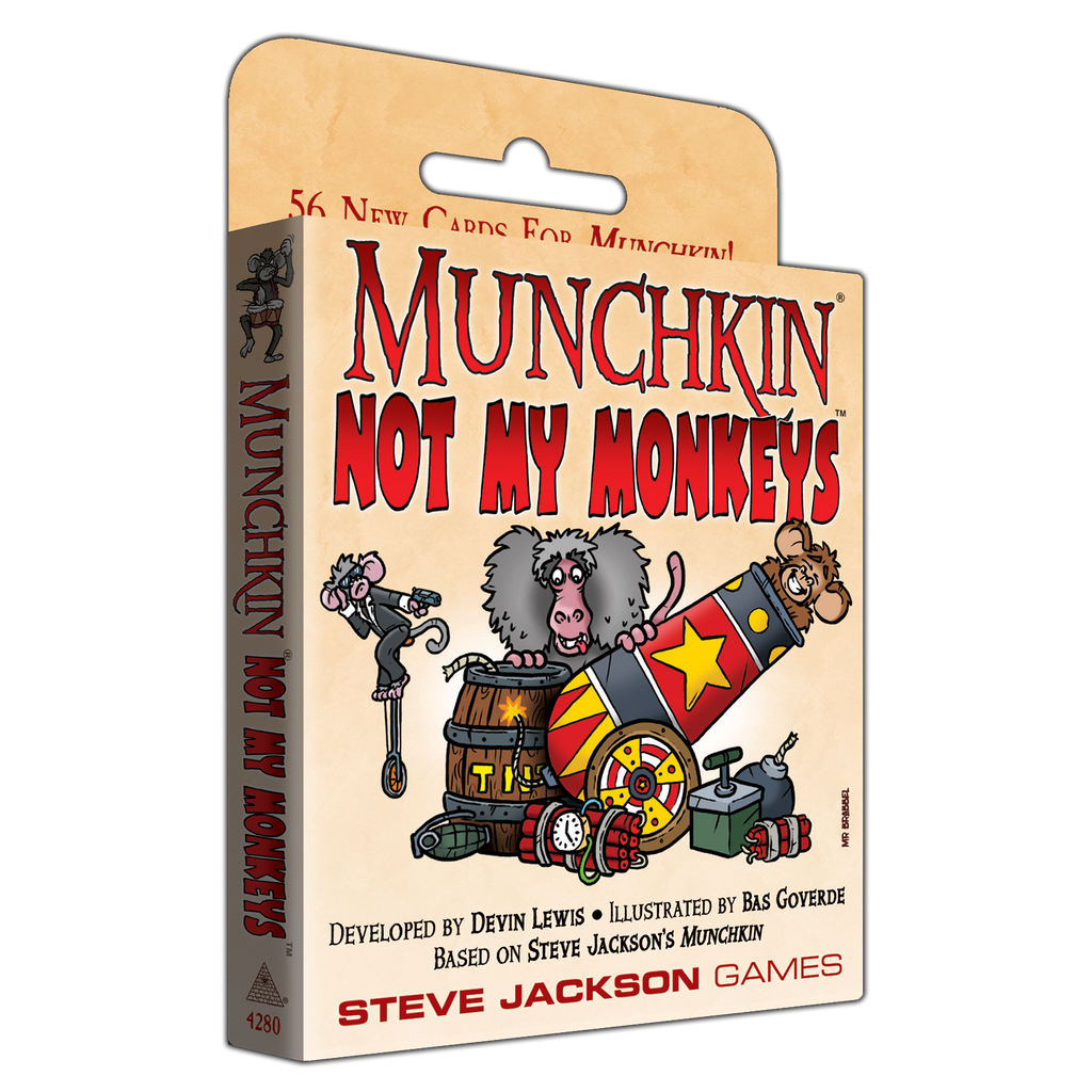 Munchkin: Not My Monkeys Card Games Steve Jackson Games [SK]