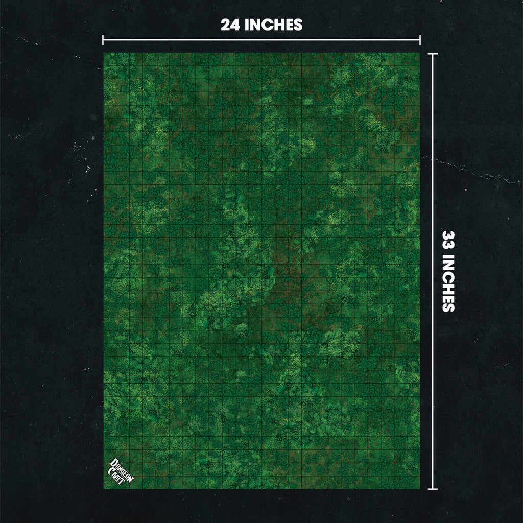 Dungeon Craft BattleMaps: Jungle Floor Game Accessory 1985 Games [SK]