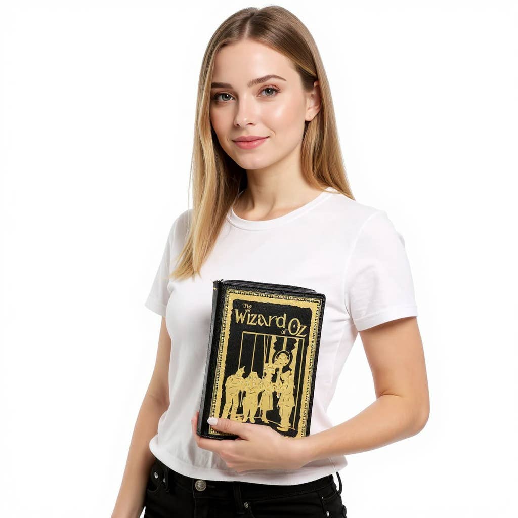 Wizard of Oz Book Clutch Bag Giftware COMECO INC [SK]